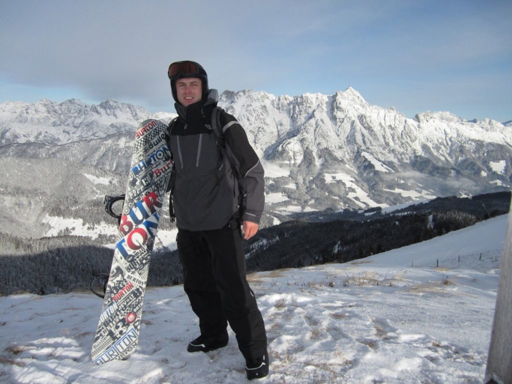 Snowboarding in the Alps (2012)